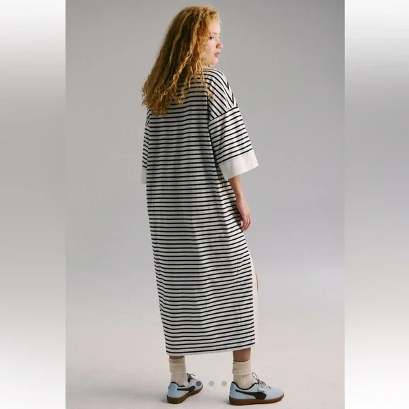 Free people Jaskon Rugby Midi Dress - Picture 3 of 9